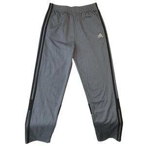 Adidas Kids Activewear Pants XLT 18/20 Gray Sweatpants Logo 29" Inseam 28” Waist
